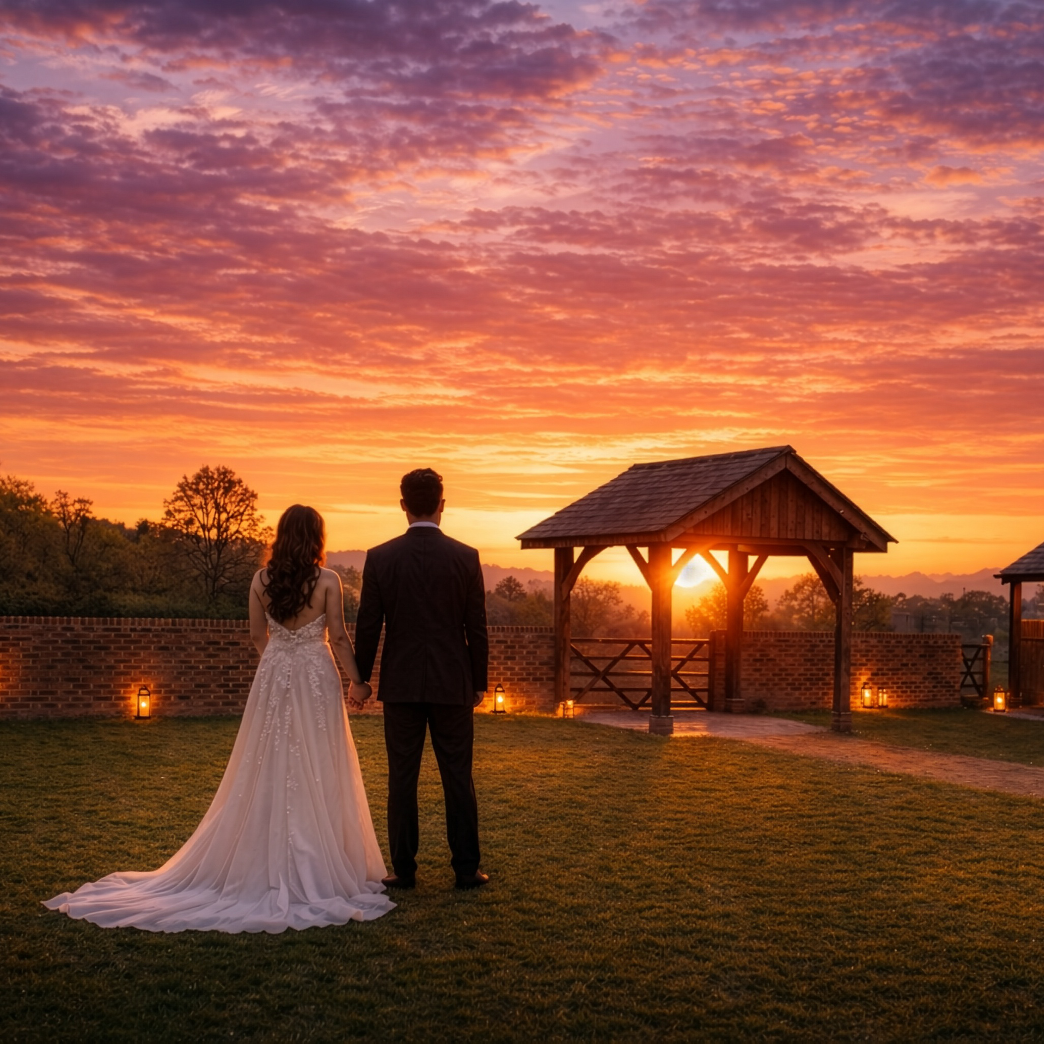 SUNSET COUPLE HIGH RES Square