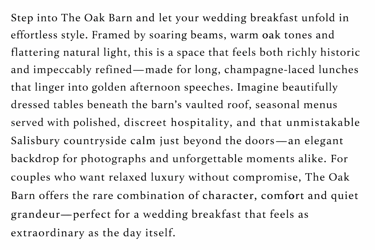 WEDDING BREAKFAST TXT PIC